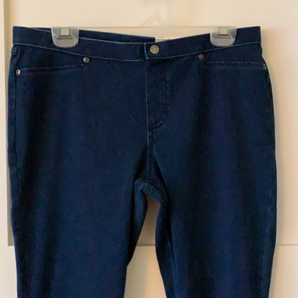 NWT Hue denim jeans leggings sz L